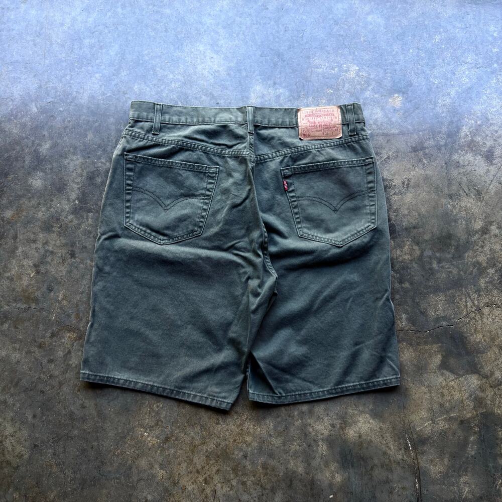 Unique‎ Vintage Y2K Levi’s Green Shorts